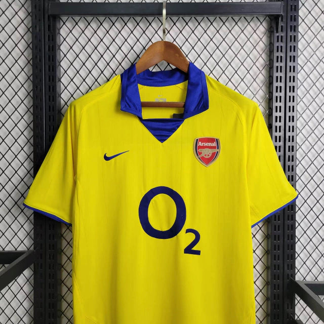 Camisa Arsenal Away (2) 2003/04 Nike Retrô Masculina