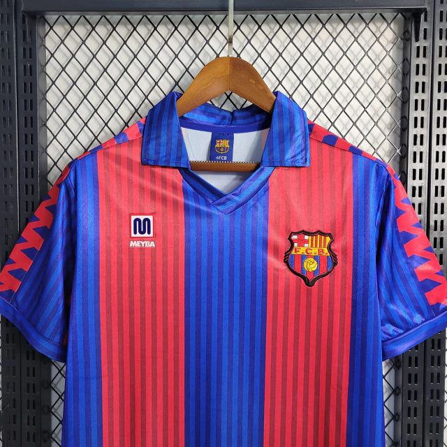 Camisa Barcelona Home (1) 1992 Meyba Retrô Masculina