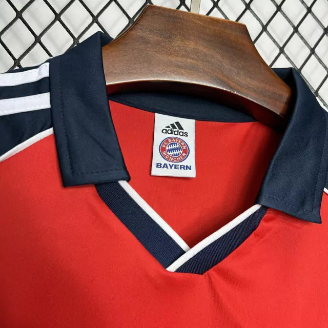 Camisa Bayern de Munique Home (1) 2000/01 Adidas Retrô Masculina