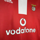 CAMISA RETRÔ DO BENFICA 04/05 VERMELHO E PRETO