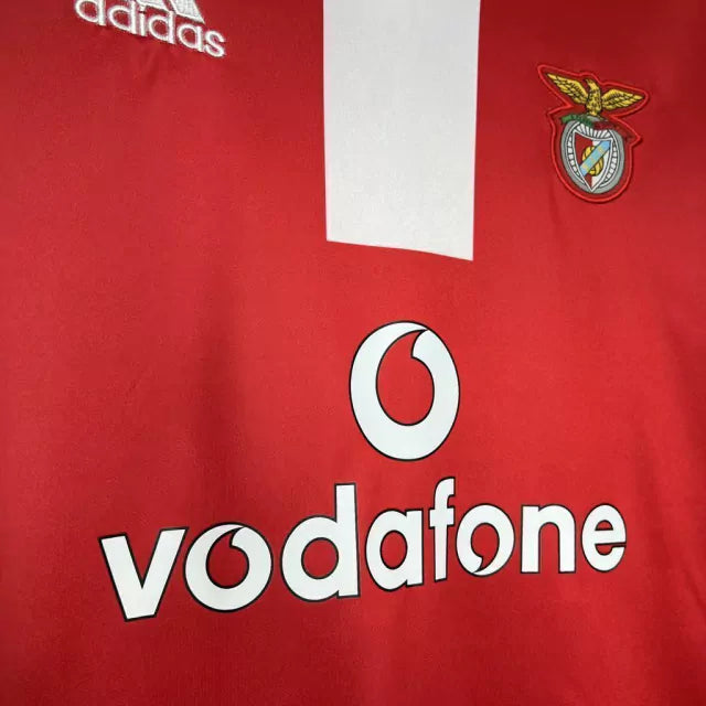 CAMISA RETRÔ DO BENFICA 04/05 VERMELHO E PRETO