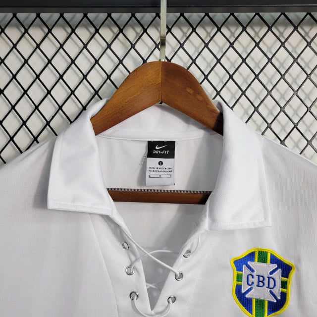 Camisa Brasil 'Centenário FIFA' 2004 Nike Retrô Masculina