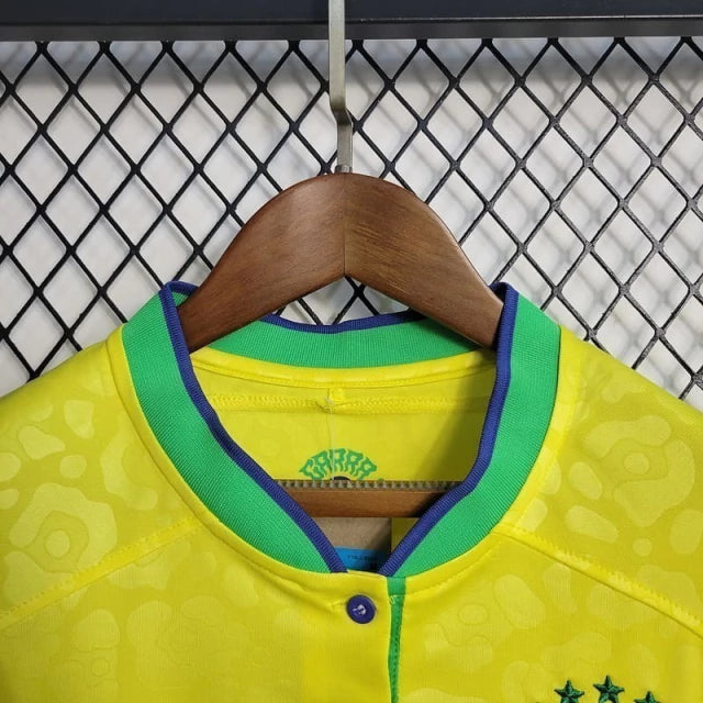 Camisa Brasil Home (1) 2022 Nike Torcedora Pro Feminina