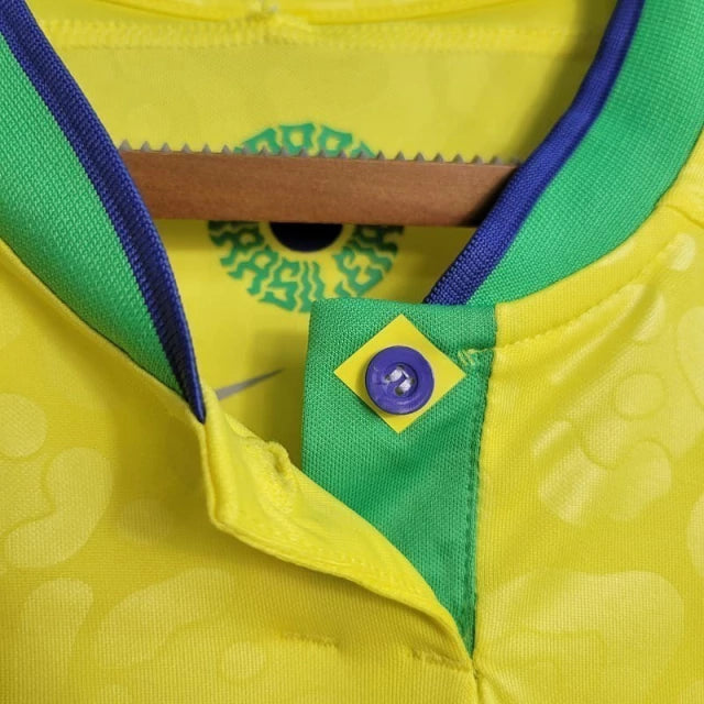 Camisa Brasil Home (1) 2022 Nike Torcedora Pro Feminina