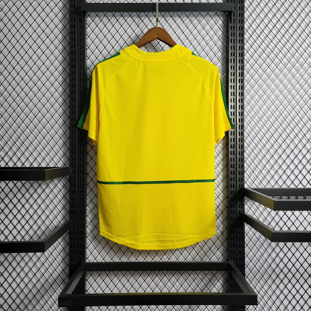 Camisa Brasil Home (1) 2002 Nike Retrô Masculina