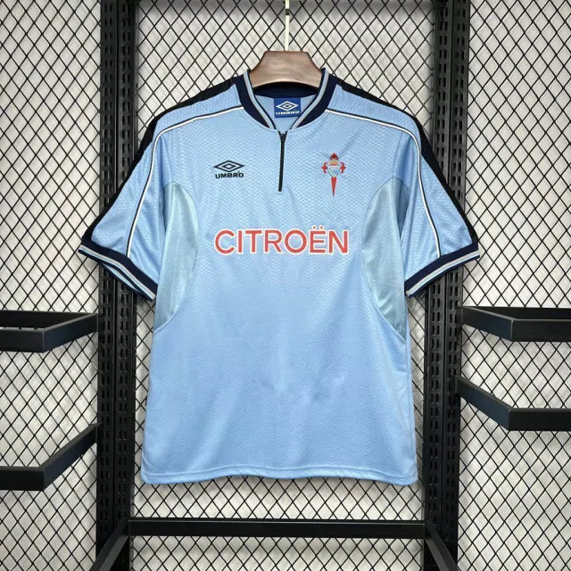 Camisa Celta de Vigo Home (1) 1999/00 Umbro Retrô Masculina
