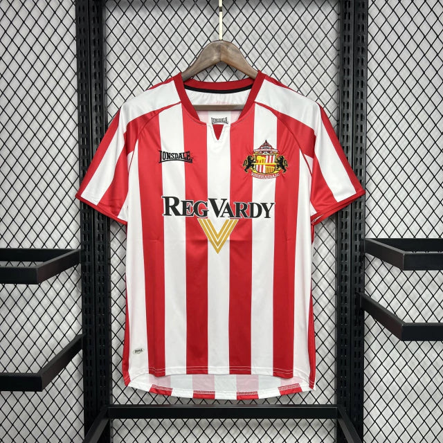 Camisa Sunderland AFC Home (1) 2005/06 Lonsdale Retrô Masculina