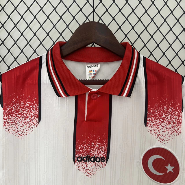 Camisa Turquia Away (2) 1996 Adidas Retro Masculina