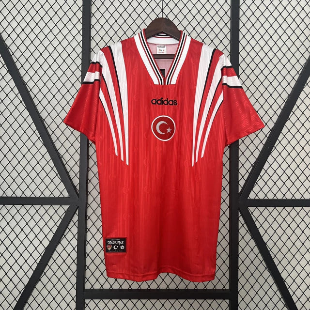 Camisa Turquia Home (1) 1996 Adidas Retrô Masculina