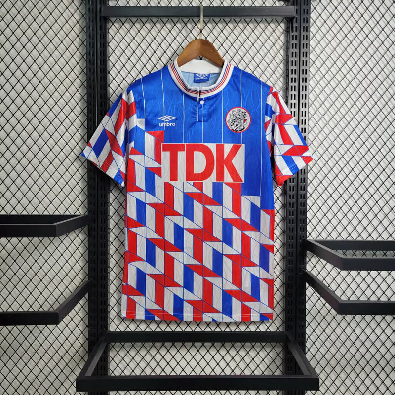 Camisa Ajax Away (2) 1990 Umbro Retrô Masculina
