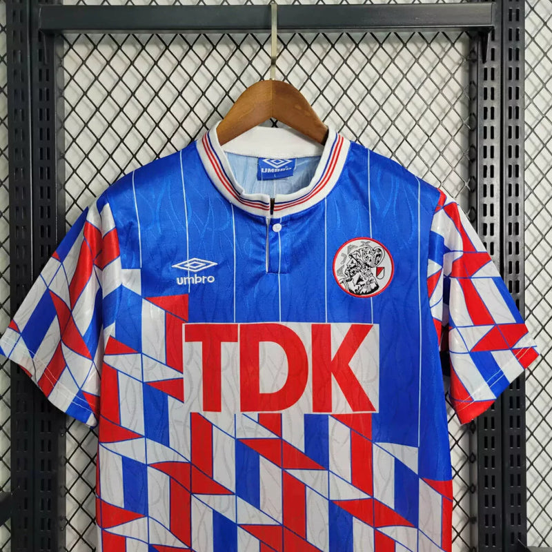 Camisa Ajax Away (2) 1990 Umbro Retrô Masculina