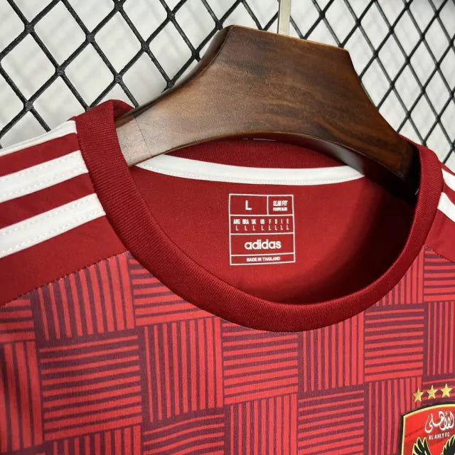 Camisa Al-Ahly Home 2023/24 Adidas Torcedor Masculina