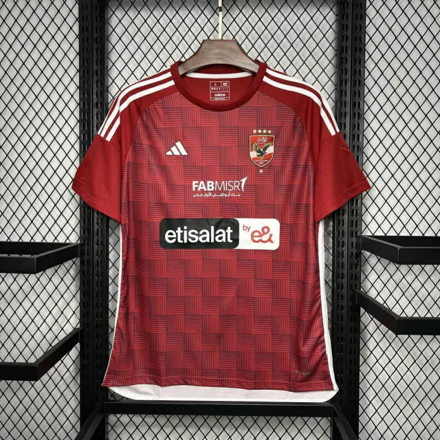 Camisa Al-Ahly Home 2023/24 Adidas Torcedor Masculina