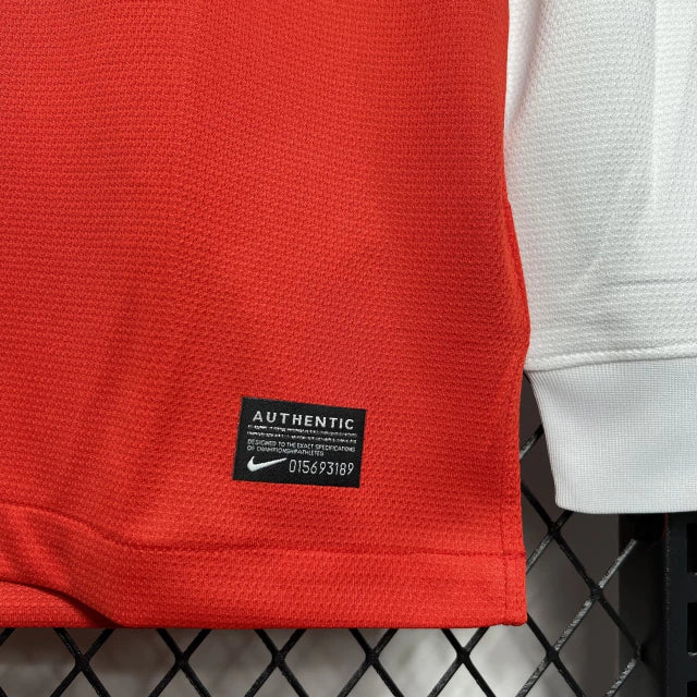 Camisa Arsenal Home (1) 2012/13 Nike Retrô Manga Longa Masculina