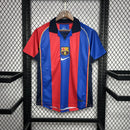 Camisa Barcelona Home (1) 2001/02 Nike Retrô Masculina