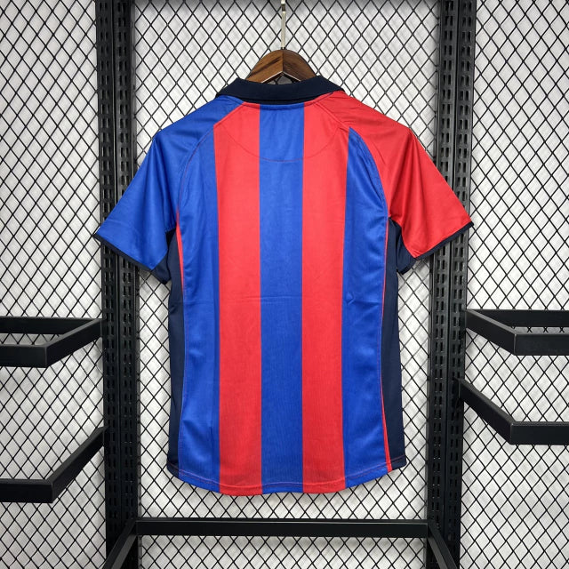 Camisa Barcelona Home (1) 2001/02 Nike Retrô Masculina