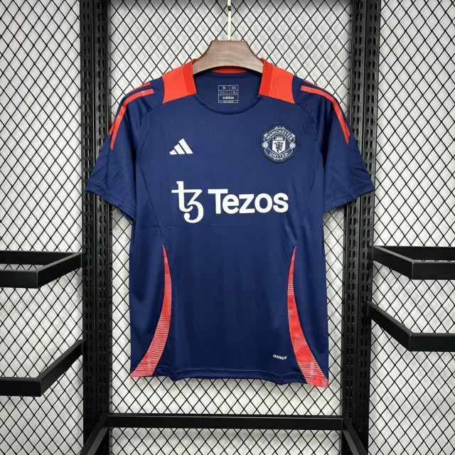 Camisa Manchester United Treino 2024/25 Adidas Torcedor Masculina