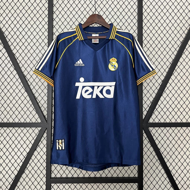 Camisa Real Madrid Third (3) 1998/99 Adidas Retrô Masculina
