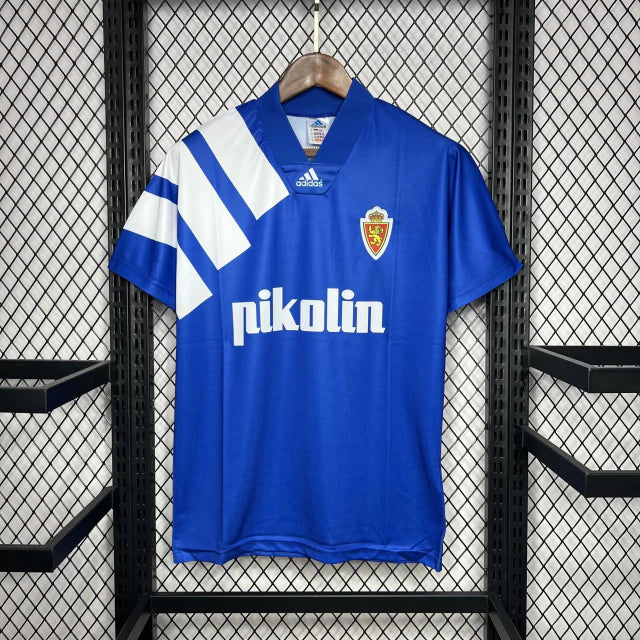 Camisa Real Zaragoza Away (2) 1992/93 Adidas Retrô Masculina