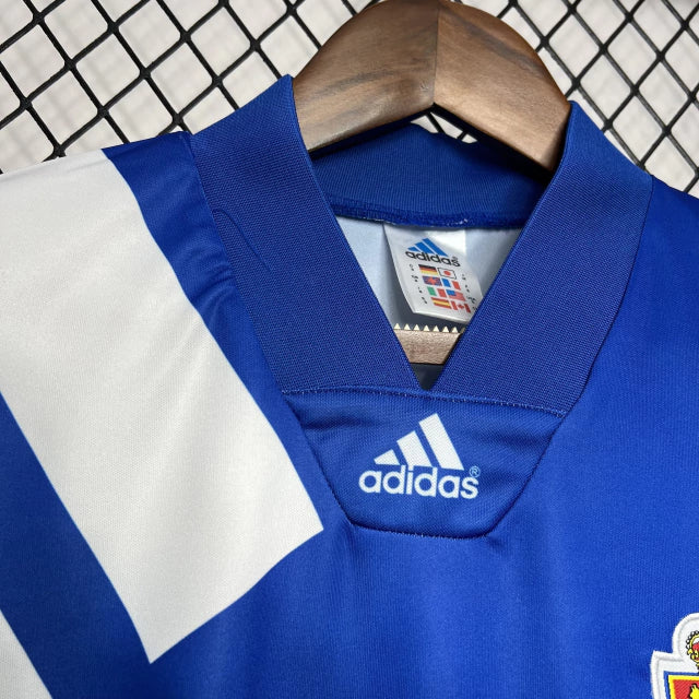 Camisa Real Zaragoza Away (2) 1992/93 Adidas Retrô Masculina