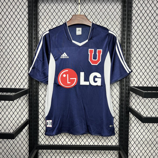 Camisa Universidad de Chile Home (1) 2003 Adidas Retrô Masculina