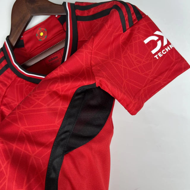 Camisa Manchester United Home (1) 2023/24 Adidas Feminina