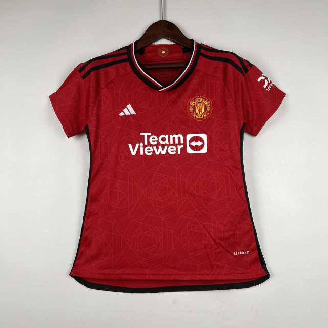 Camisa Manchester United Home (1) 2023/24 Adidas Feminina