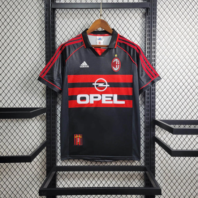 Camisa Milan Away (2) 1998/99 Adidas Retrô Masculina