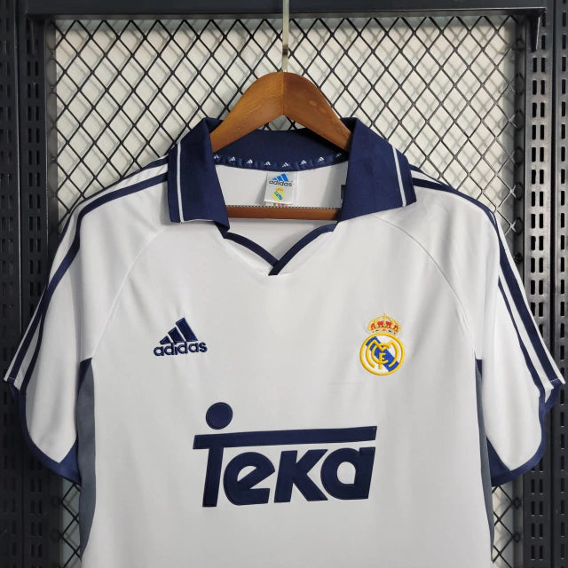 Camisa Real Madrid Home (1) 2000/01 Adidas Retrô Masculina