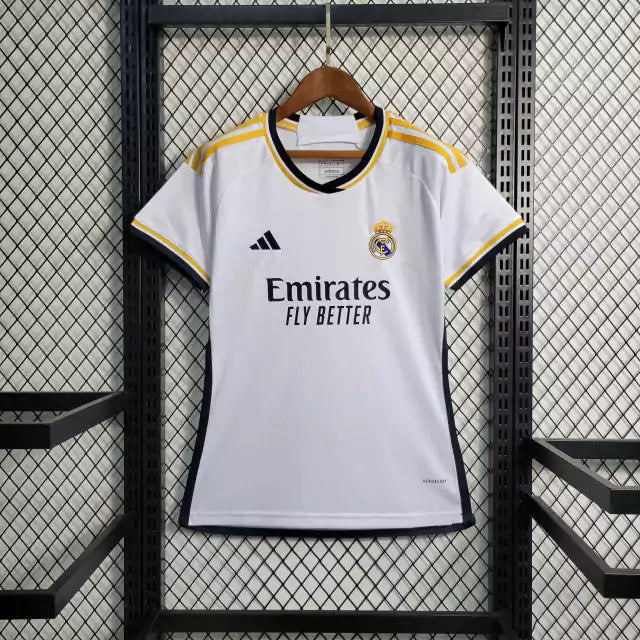 Camisa Real Madrid Home (1) 2023/24 Adidas Feminina