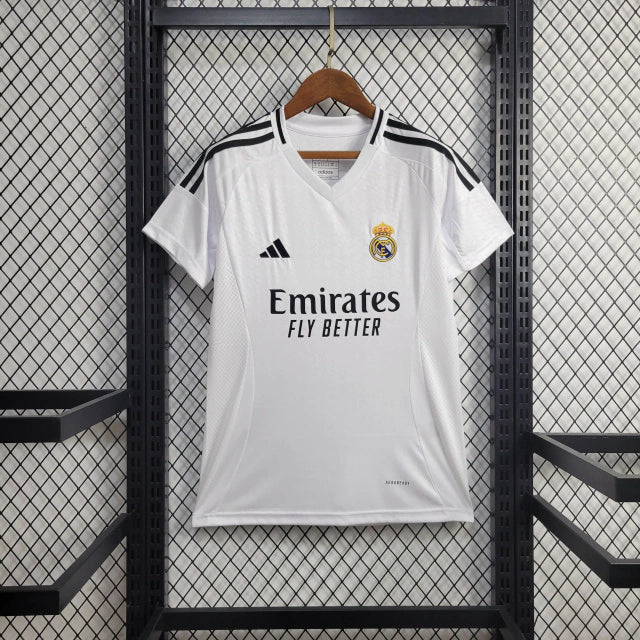 Camisa Real Madrid Home (1) 2024/25 Adidas Feminina