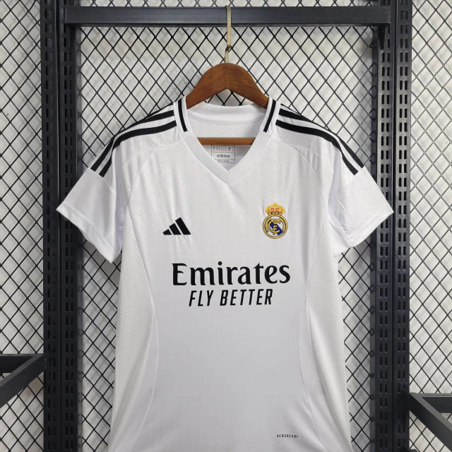 Camisa Real Madrid Home (1) 2024/25 Adidas Feminina