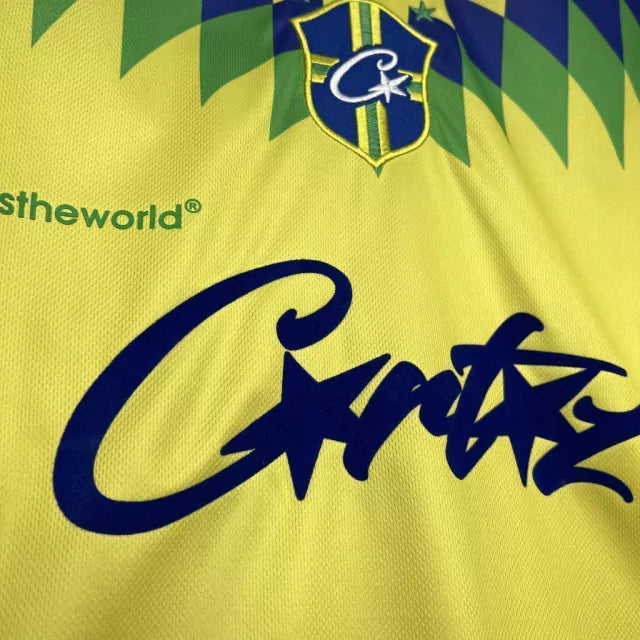 Camisa Corteiz Club America Brasil Home (1) 1995 Retrô Masculina