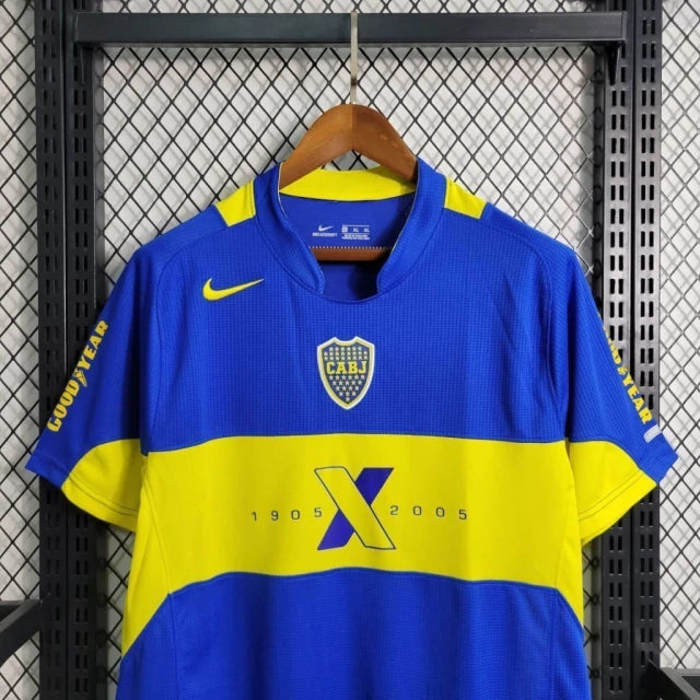 Camisa Boca Juniors 'Centenário' 2005 Nike Retrô Masculina