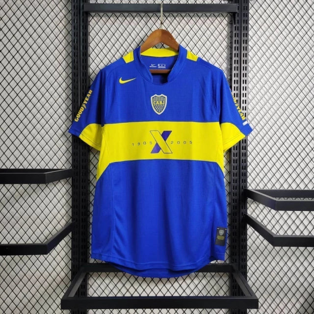 Camisa Boca Juniors 'Centenário' 2005 Nike Retrô Masculina
