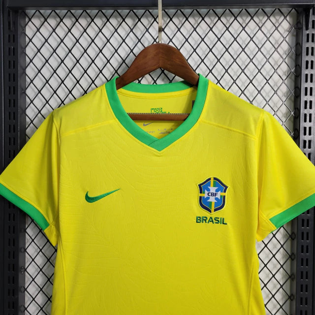 Camisa Brasil Home (1) "Mãe Natureza" 2023 Nike Torcedor Feminina