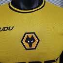 Camisa Wolverhampton Home (1) 2024/25 Sudu Jogador Masculina