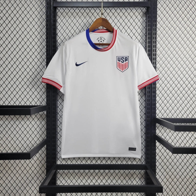 CAMISA DA SELEÇÃO DO EUA 24/25 BRANCO