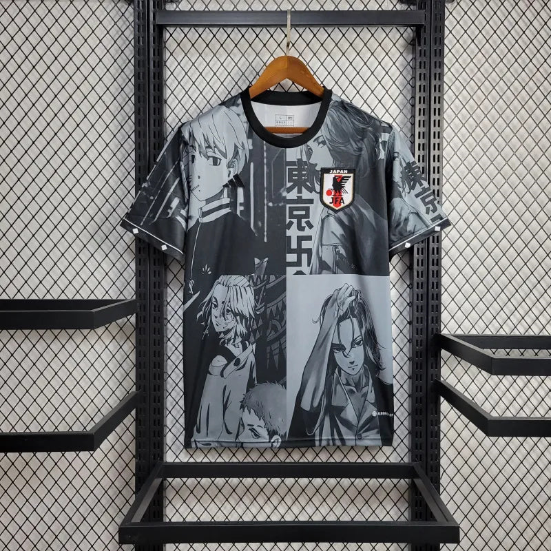 CAMISA DA SELEÇÃO DO JAPÃO 24/25 PRETO EDIÇÃO ESPECIAL
