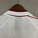 Camisa Estrela Vermelha Retrô Away 1995/97 Torcedor Masculina - Branco