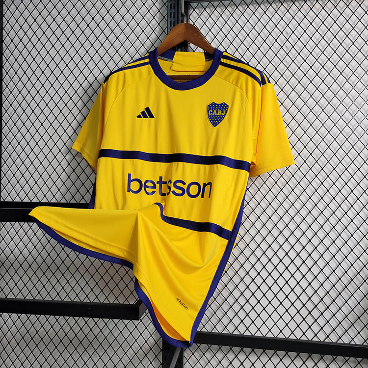 CAMISA DO BOCA JUNIORS 24/25 AMARELO