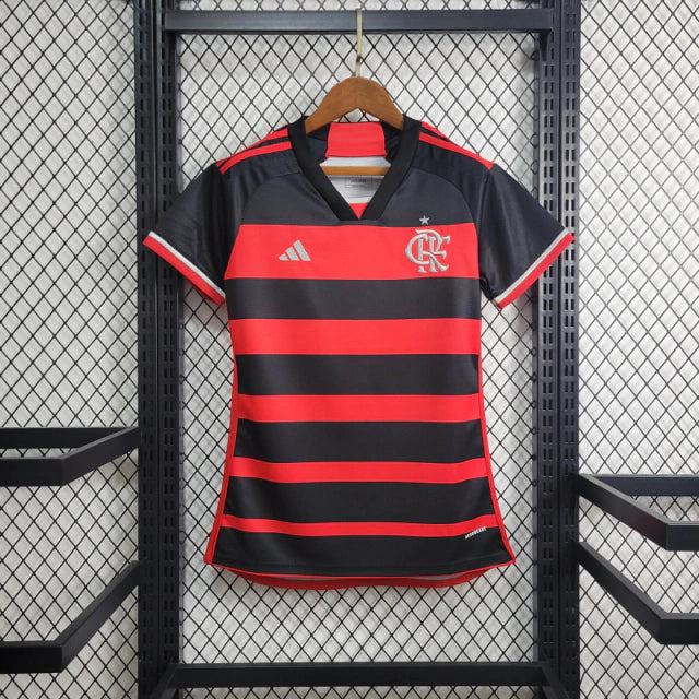 Camisa Flamengo Home (1) 2024/25 Adidas Feminina