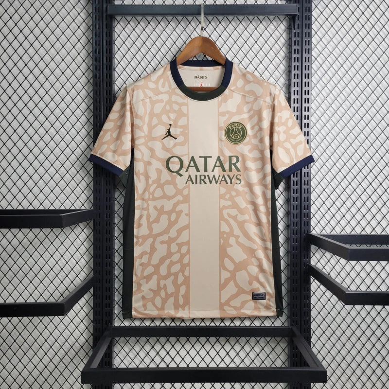 CAMISA DO PSG 24/25 BEGE