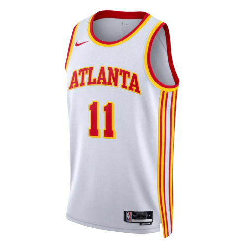 Regata Atlanta Hawks - Trae Young - 2022/23 Swingman Jersey - City Edition - Branca - EOASPORTS 