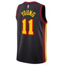 Regata Atlanta Hawks - Trae Young - 2022/23 Swingman Jersey - Preta - EOASPORTS 