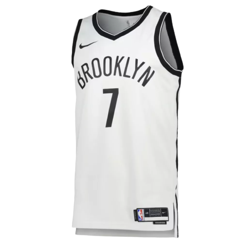 Regata Brooklyn Nets - Kevin Durant - 2022/23 Swingman Jersey - Branca - EOASPORTS 