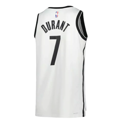 Regata Brooklyn Nets - Kevin Durant - 2022/23 Swingman Jersey - Branca - EOASPORTS 