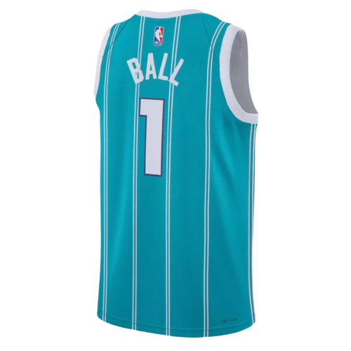 Regata Charlotte Hornets - LaMelo Ball- 2022/23 Swingman Jersey - Verde - EOASPORTS 