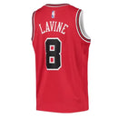 Regata Chicago Bulls - Zach LaVine - 2022/23 Swingman Jersey - Vermelha - EOASPORTS 