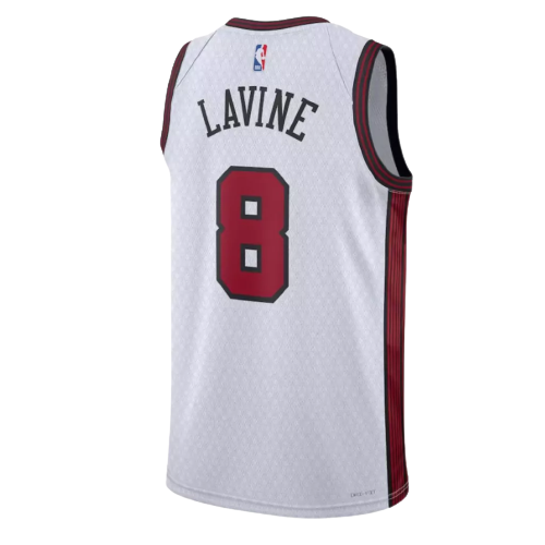 Regata Chicago Bulls - Zach LaVine - 2022/23 Swingman Jersey - Branca - EOASPORTS 